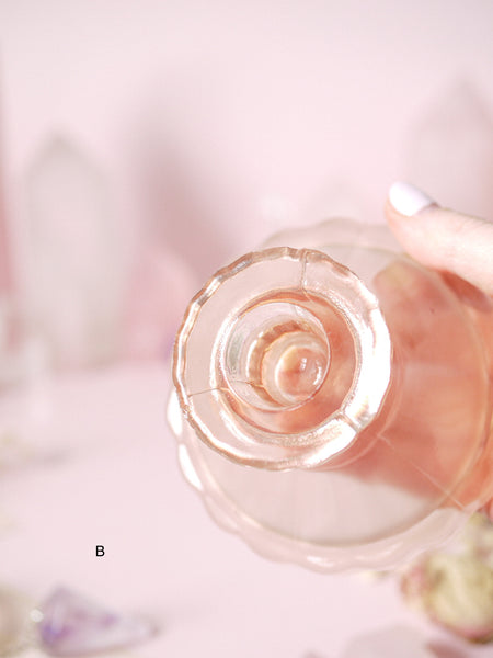 ☆ Casualty Items ☆ Individual Frosted Pink Candle | Sphere Holders