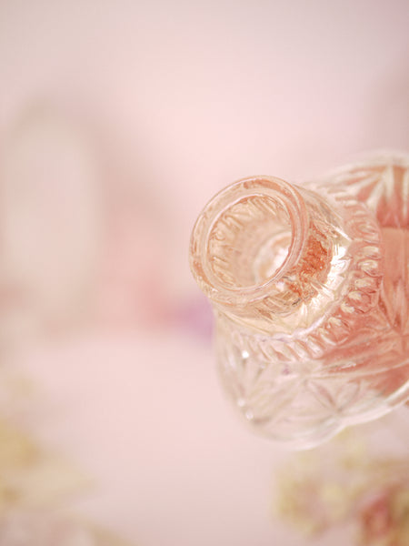 ☆Casualty Item ☆ Peachy Pink Vintage Candlestick Holder | Sphere Stand