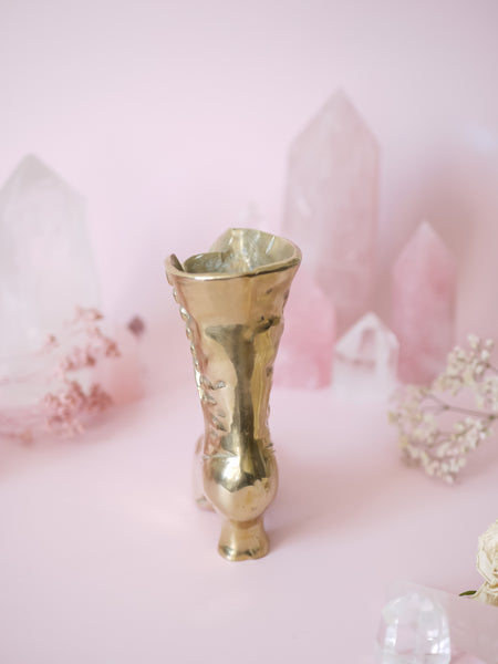 Vintage Witches Boot Vase *unsteady/wobbly*