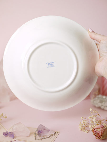 Vintage Bone China Floral Jug and Wash Bowl